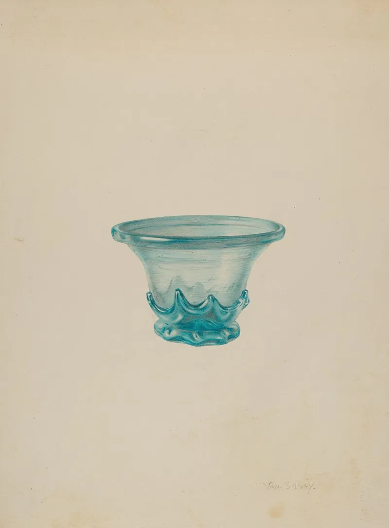 Bowl 43 by Van Silvay - Canvas Print