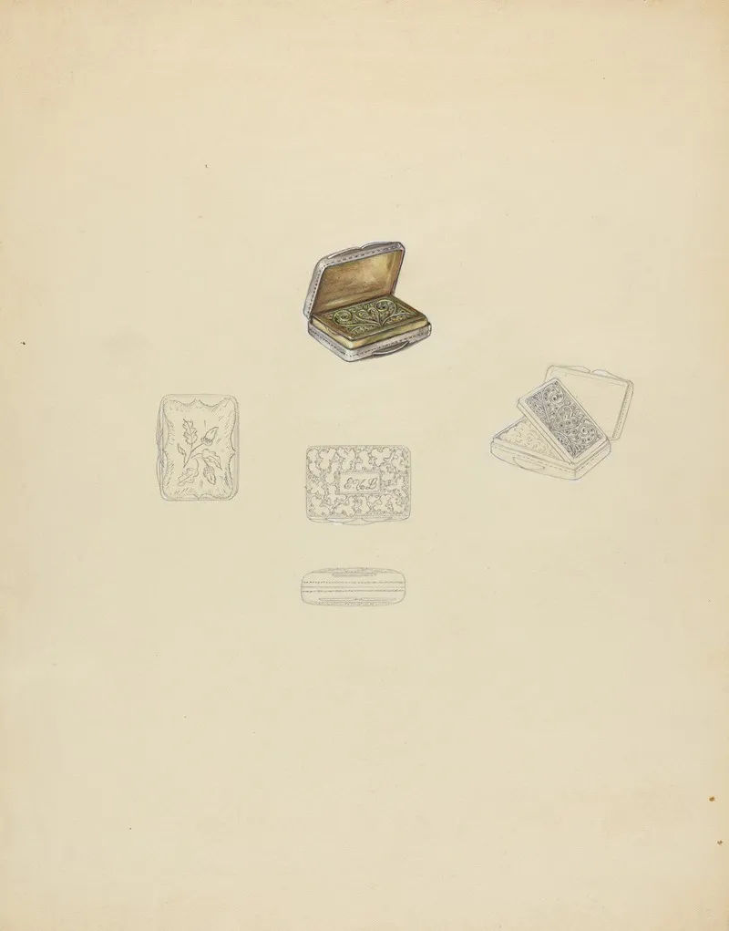 Box 14 by Sylvia De Zon - Canvas Print