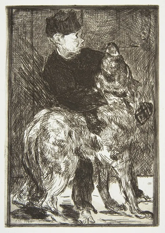 Boy And Dog