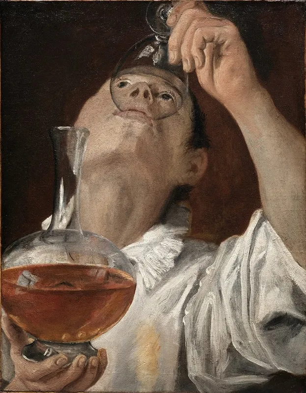 Boy Drinking