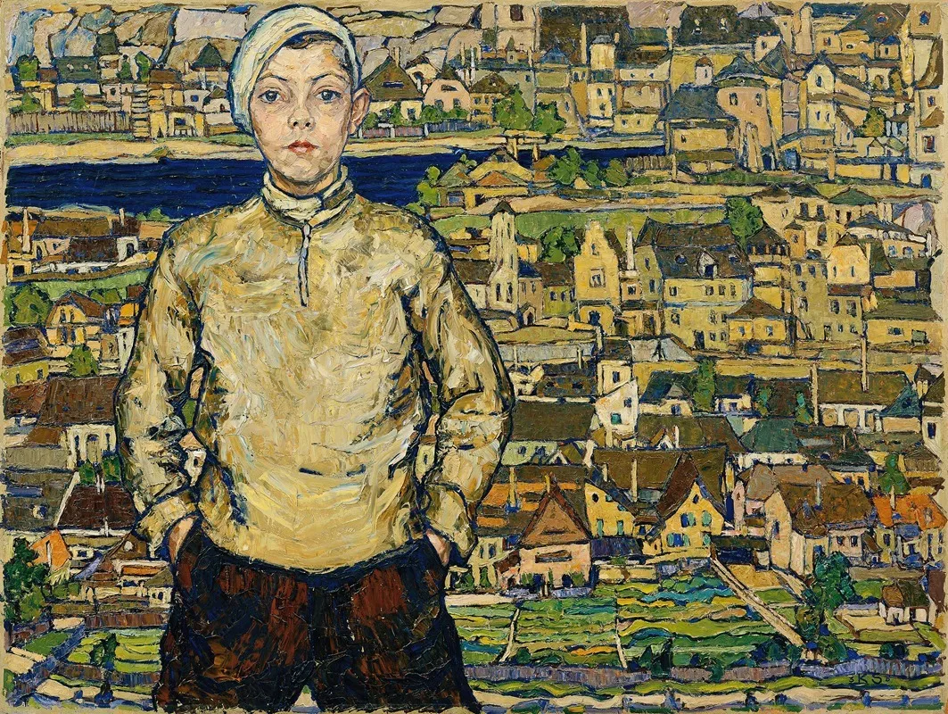 Boy In A Landscape