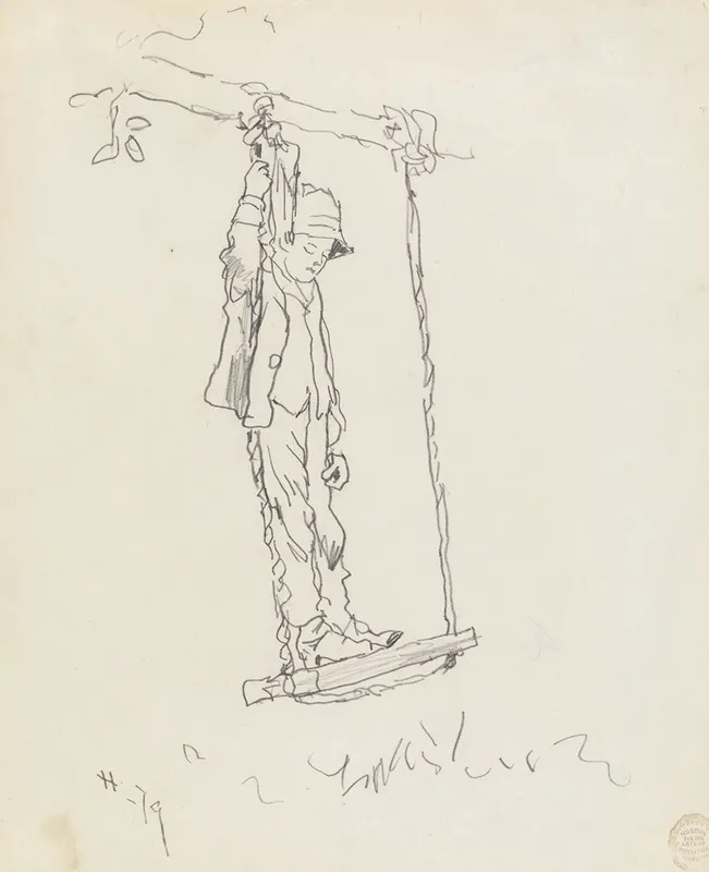 Boy On A Swing
