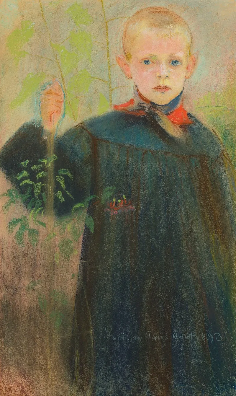 Boy With A Flower