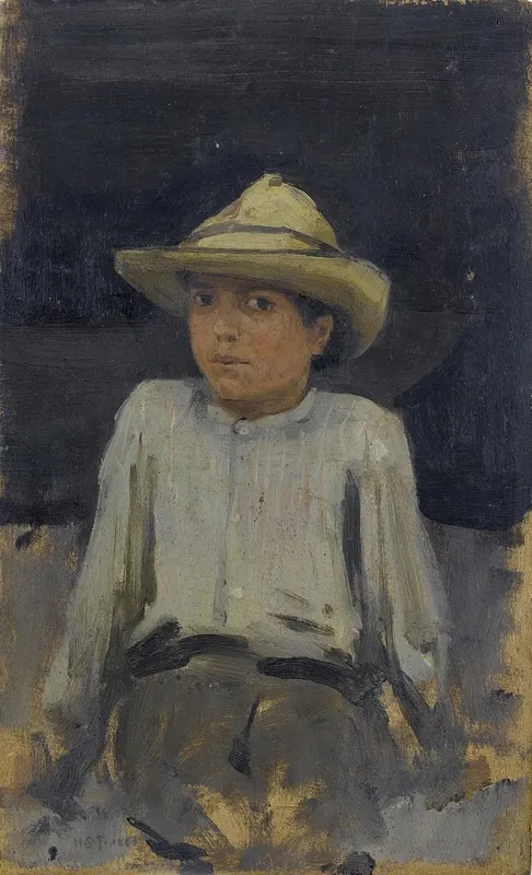 Boy With Hat 02