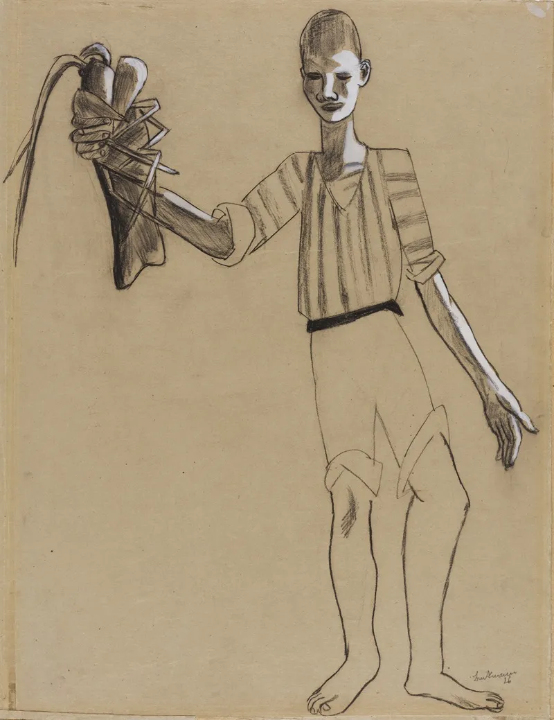 Boy With Lobster