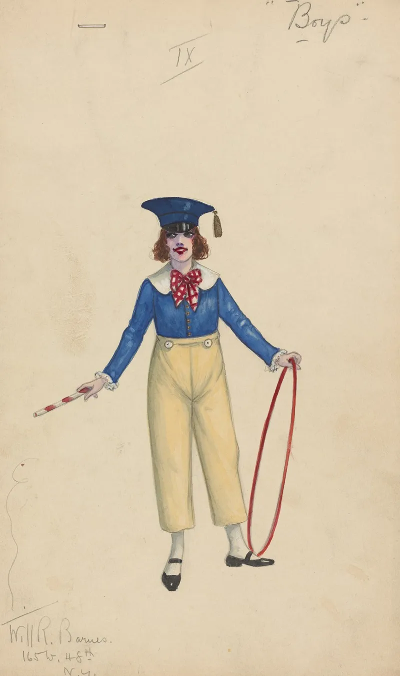 Boys 2 by Will R. Barnes - Canvas Print