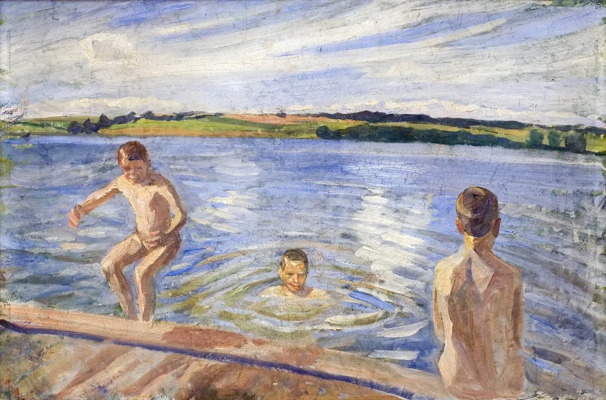 Boys Bathing 4