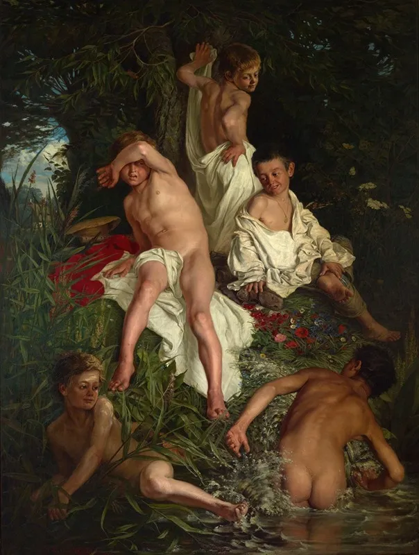 Boys Bathing 7