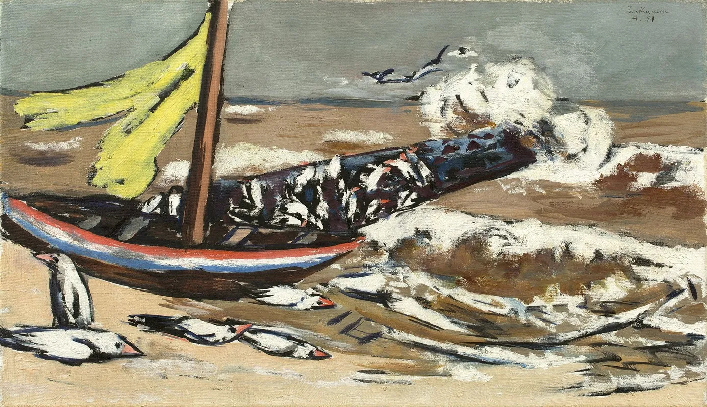 Braunes Meer Mit Mowen