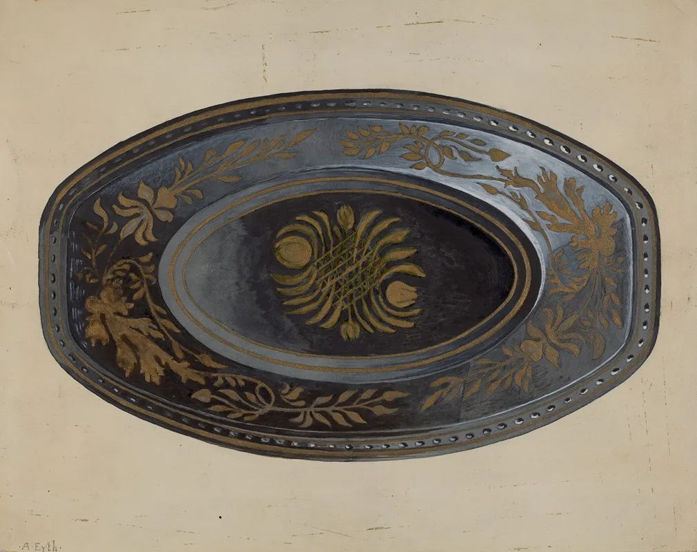 Bread Tray by Albert Eyth - Canvas Print