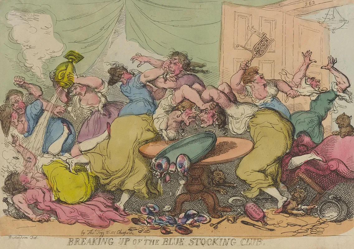 Breaking Up Of The Blue Stocking Club