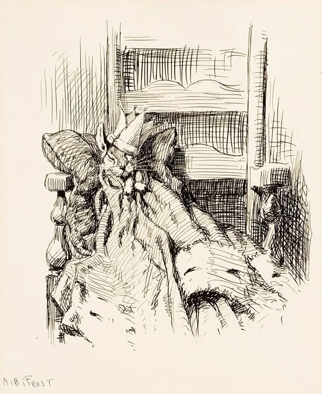 Brer Rabbi by Arthur Burdett Frost - Canvas Print