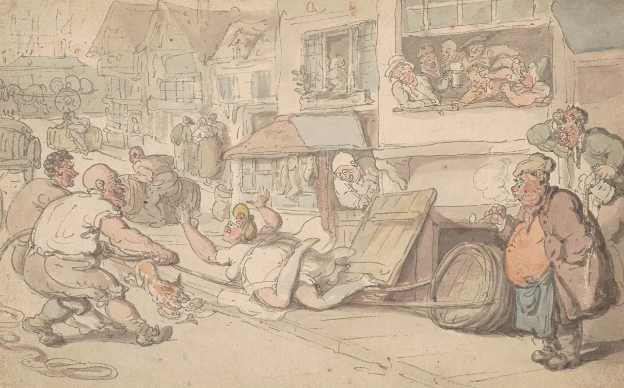 Brewers Draymen Having A Frolic