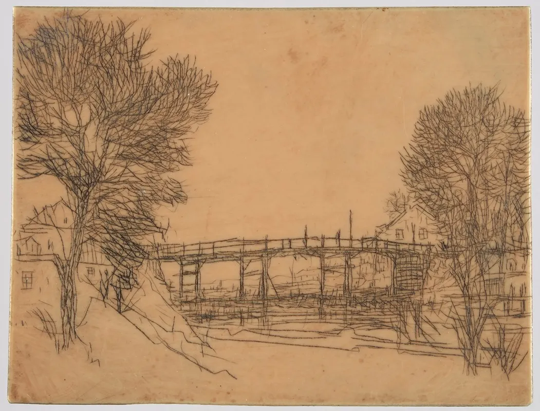 Bridge Over A Channel