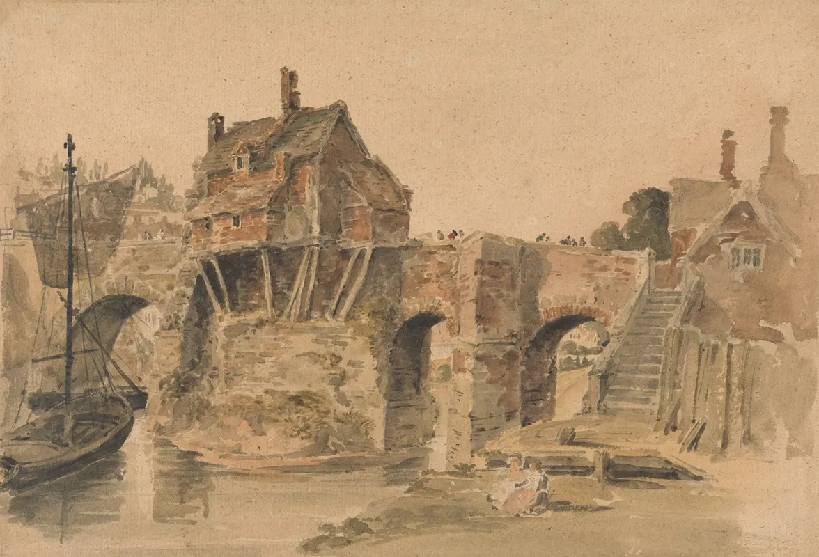 Bridgnorth by John Thirtle - Canvas Print
