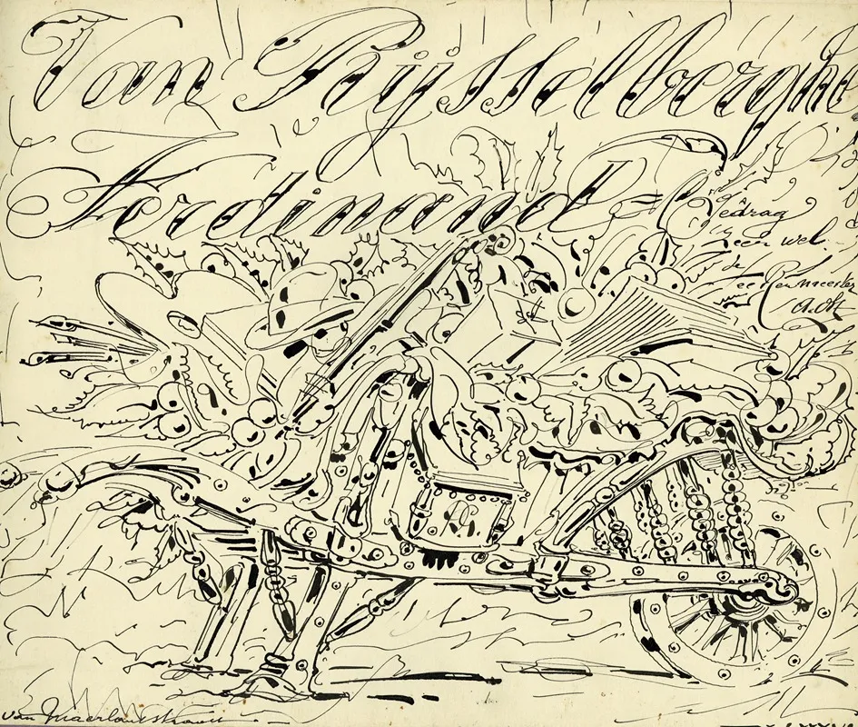 Brief Van Rysselberghe A En B