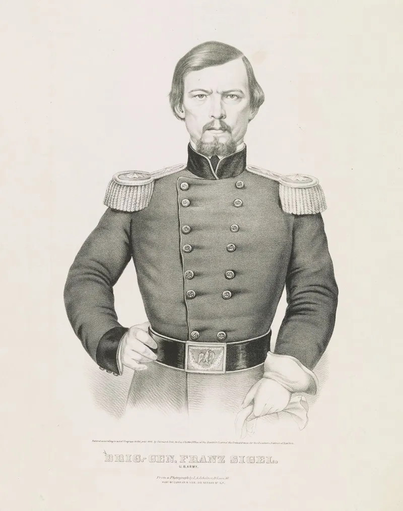 Brigadier General Franz Sigel U S Army