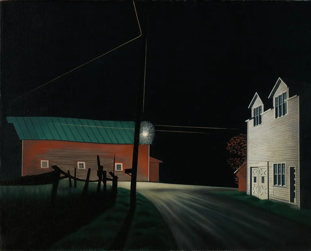 Bright Light At Russells Corners