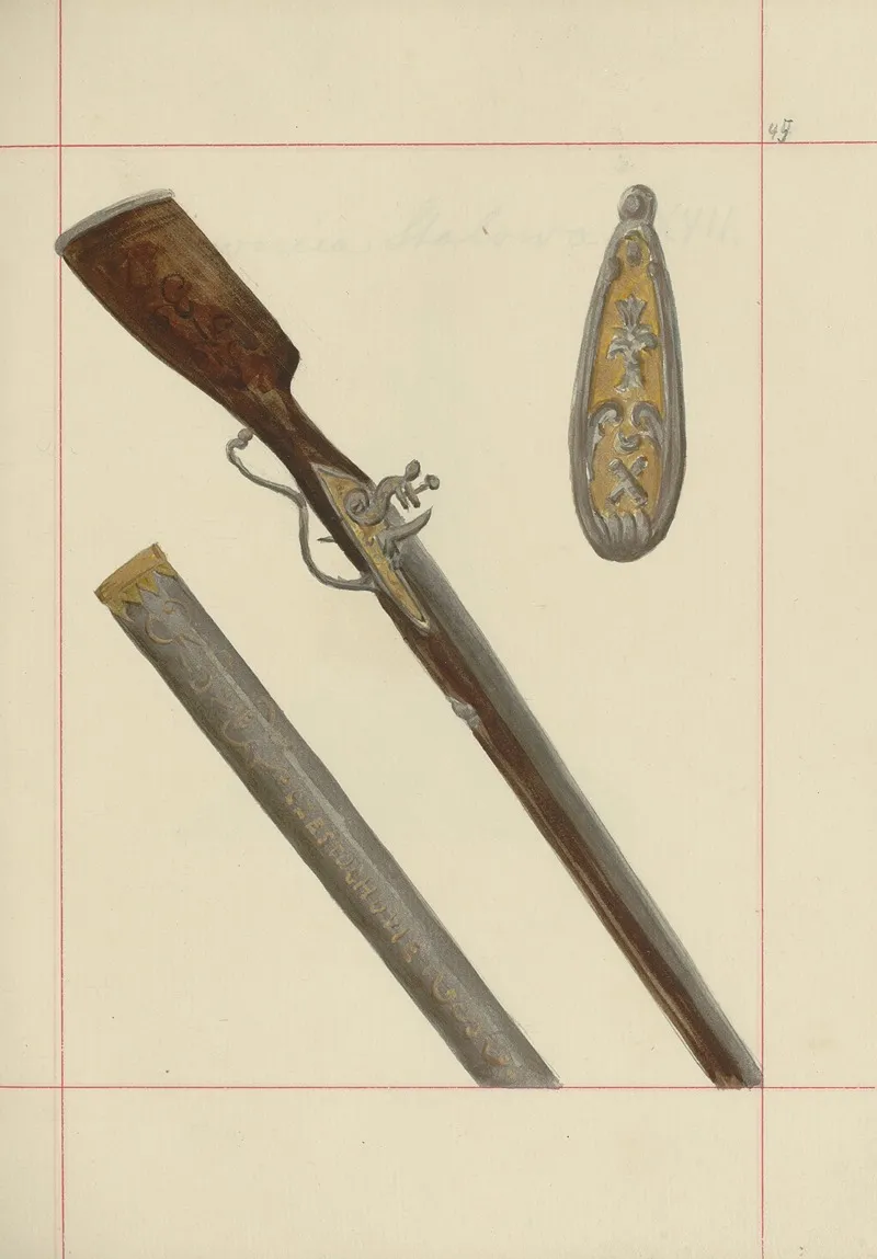 Bron Zaczepna I Odporna W Polsce T 5 Uzupelnienia Pl 032 by Boleslaw Starzyński - Canvas Print