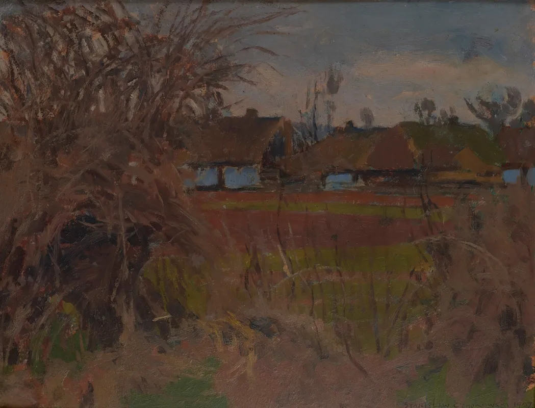 Bronowice Pod Krakowem by Stanisław Czajkowski - Canvas Print