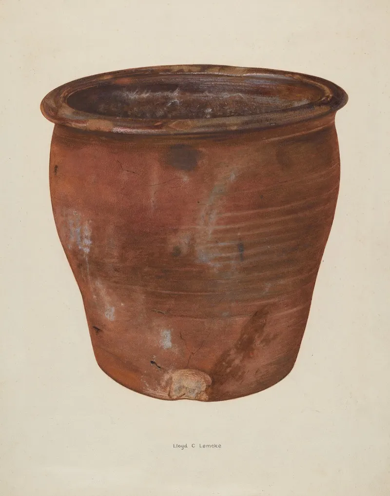 Brown Crock
