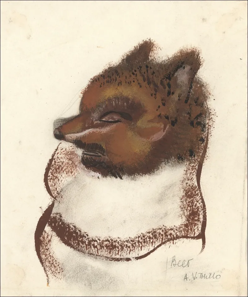 Bruin De Beer by Lon Landau - Canvas Print