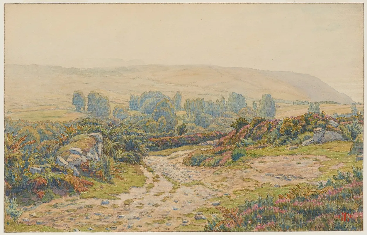 Brume Et Rosee Landes De Pors Leonnec Morgat