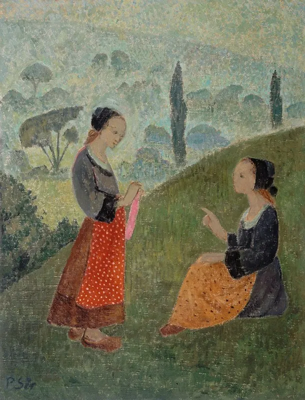 Brumes Du Matin by Paul Sérusier - Canvas Print