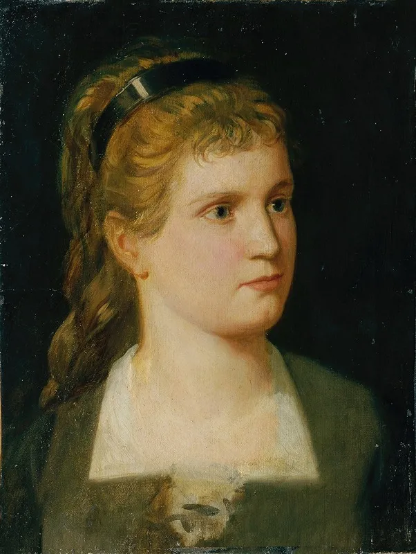 Brustbild Der Nichte Kathchen Winder
