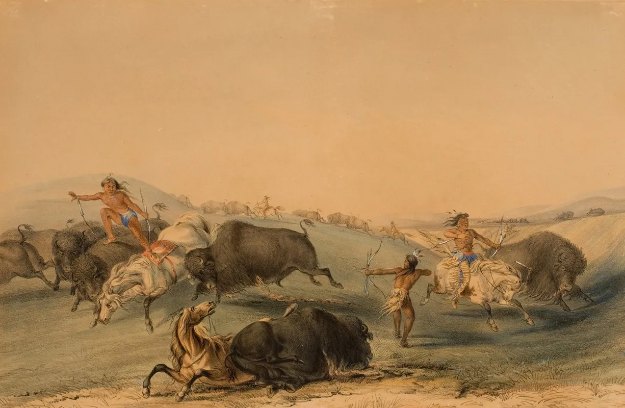 Buffalo Hunt Chase