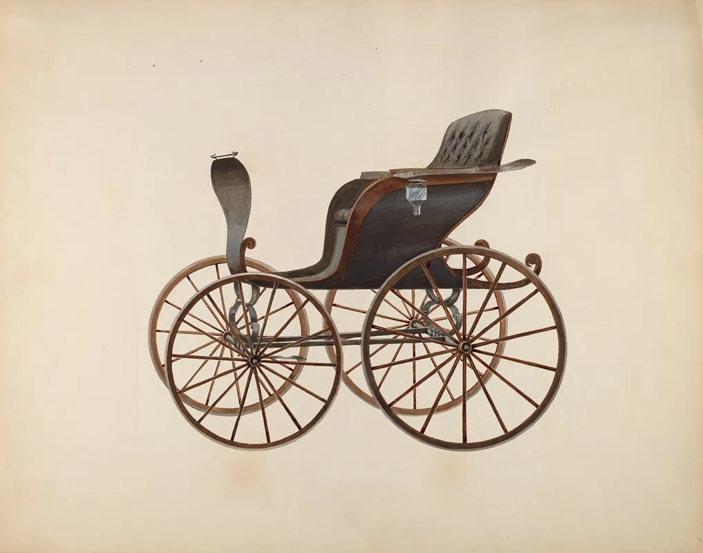 Buggy by Fred Weiss - Canvas Print
