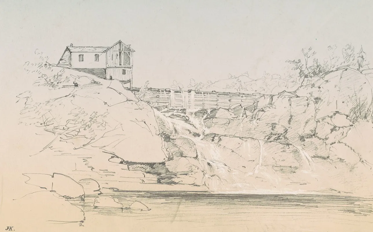 Building By A Dam
