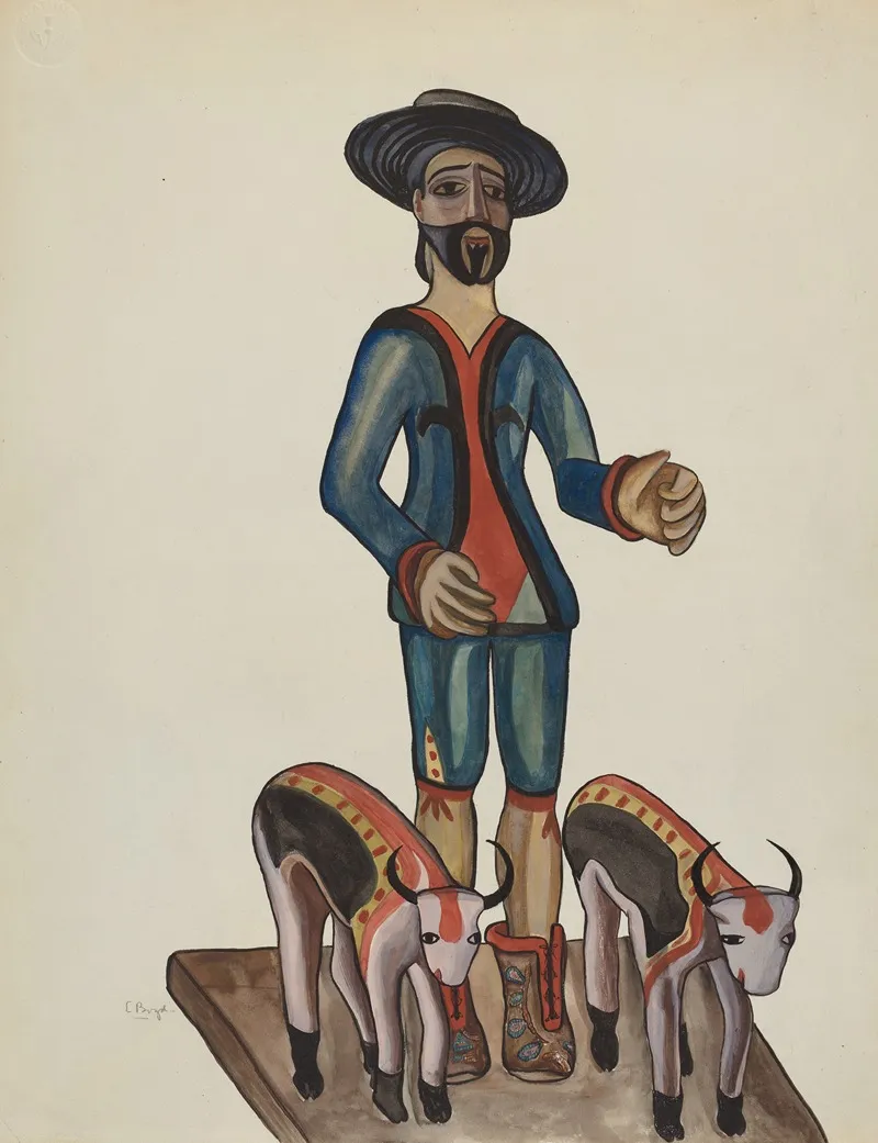 Bulto Of San Ysidro
