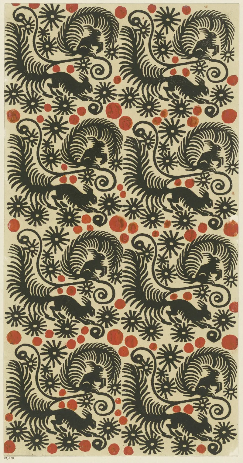 Buntpapier Eichhornchen