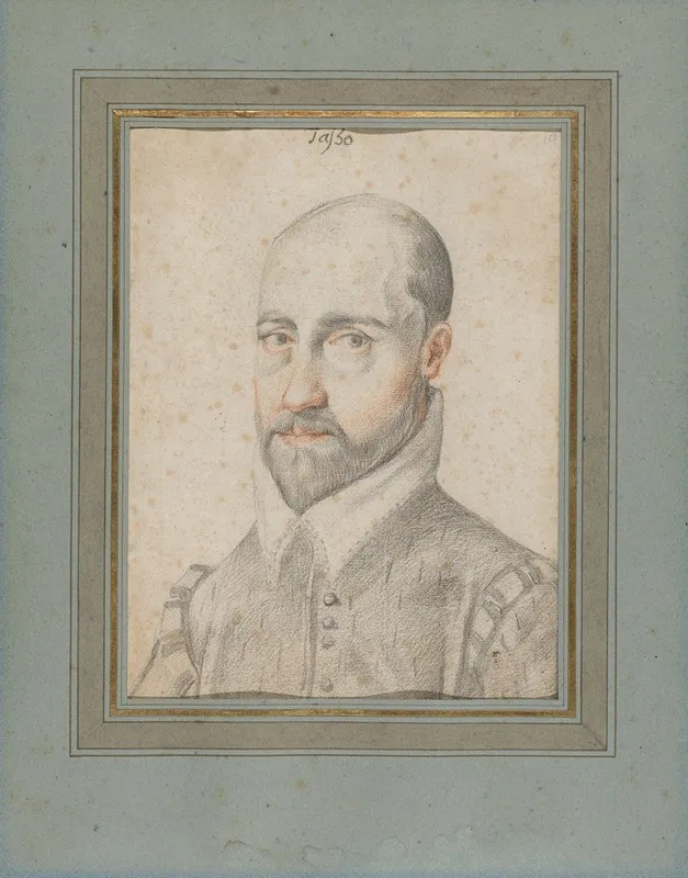 Bust Length Portrait Of Torquato Tasso by Federico Zuccaro - Canvas Print