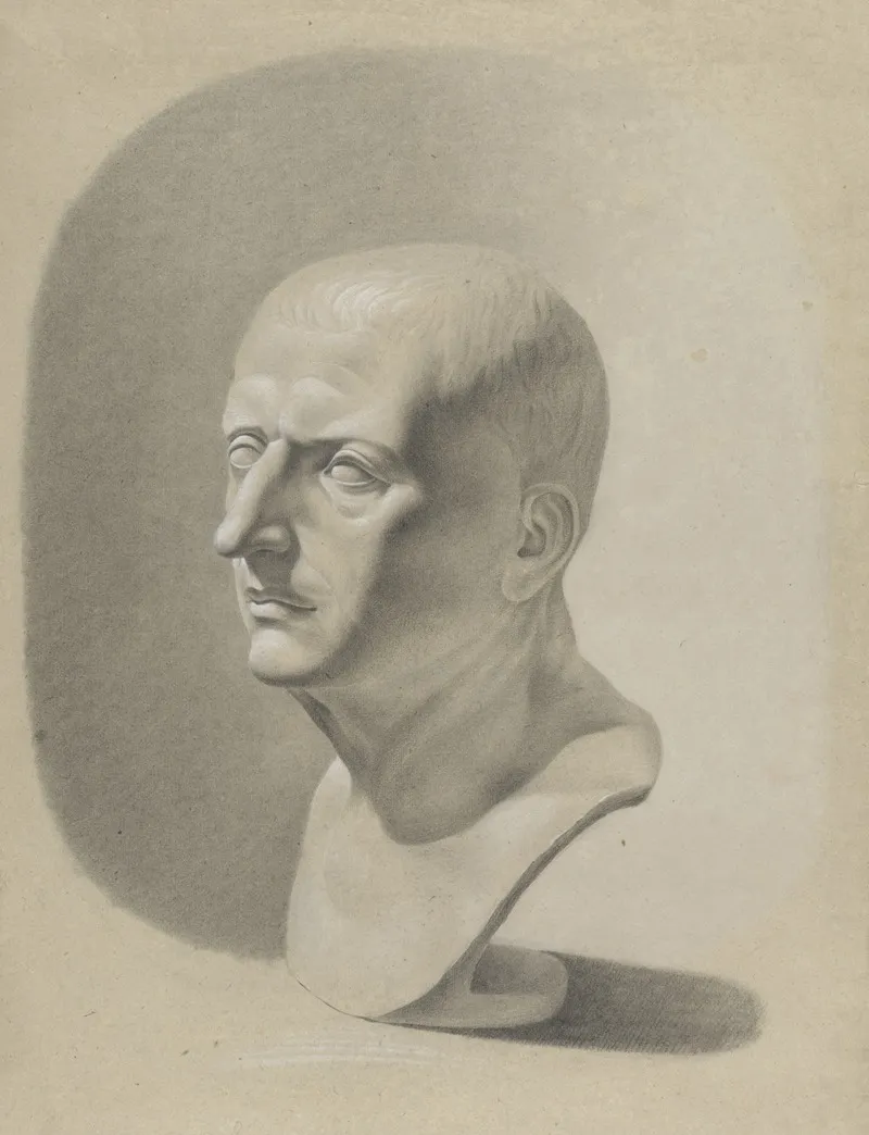Bust Of A Roman Man