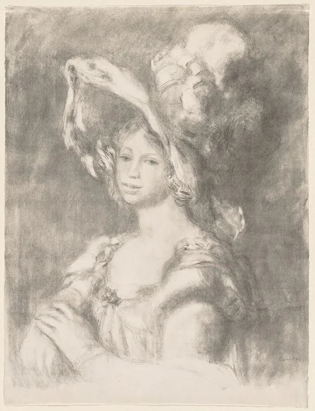 Bust Of A Young Girl Mlle Dieterle
