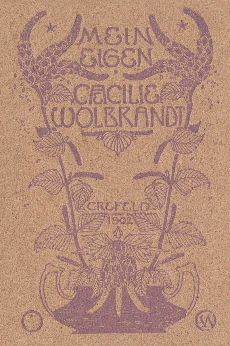 Caecilie Wolbrandt 2 by Carl Wolbrandt - Canvas Print