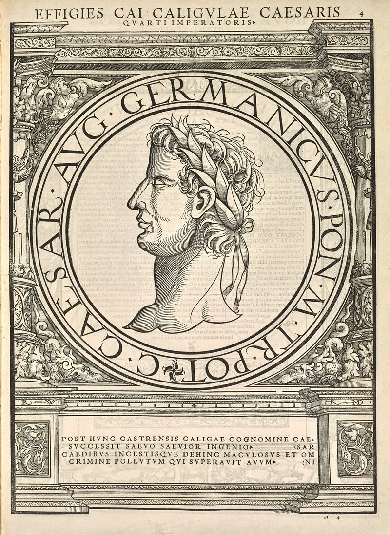 Caligula by Jacopo Strada - Canvas Print