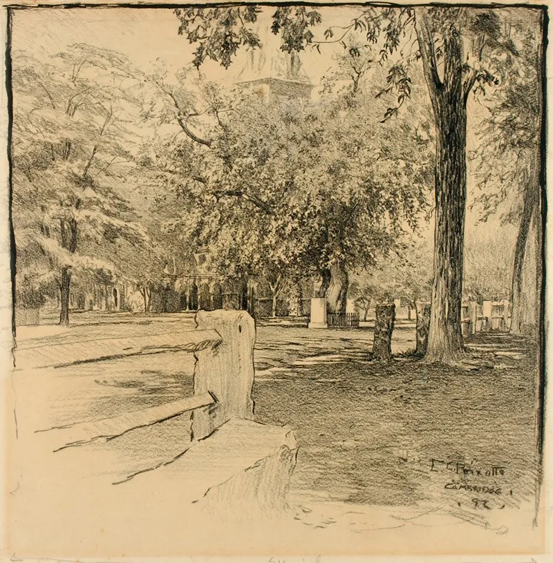 Cambridge 2 by Ernest Peixotto - Canvas Print