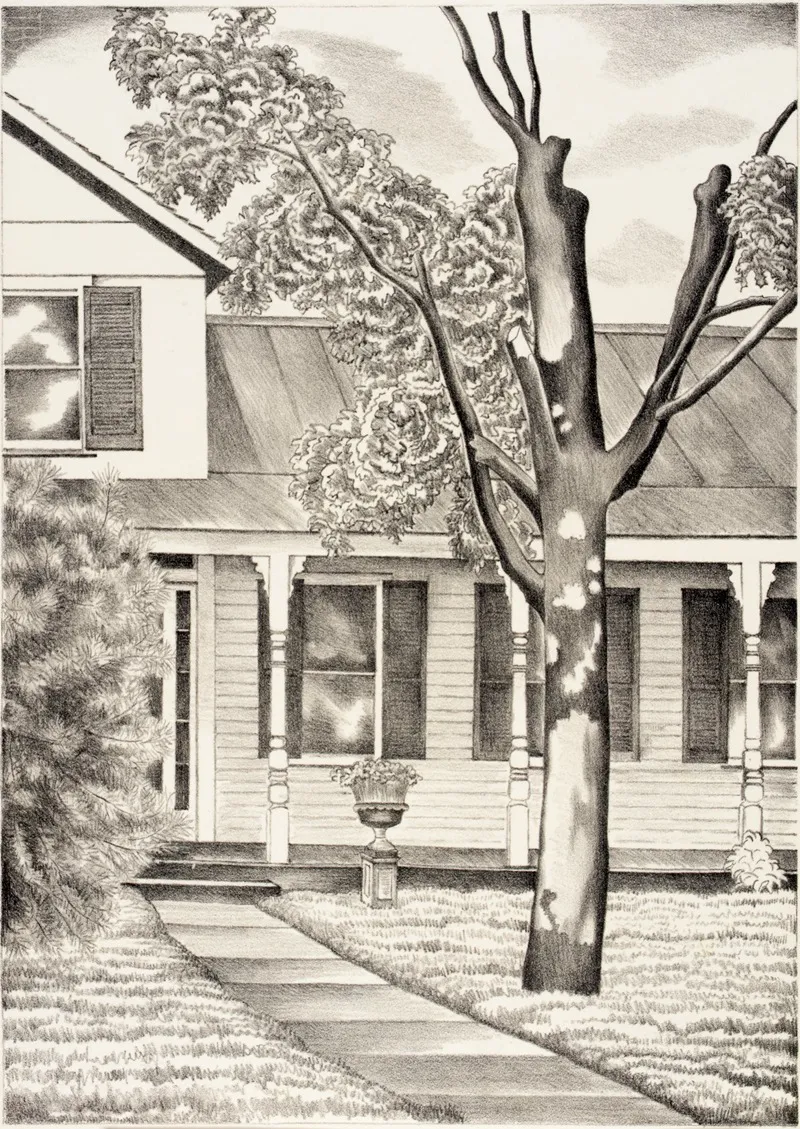 Cames House by George Copeland Ault - Canvas Print