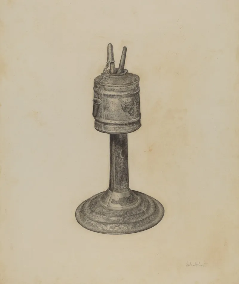 Camphene Lamp 6