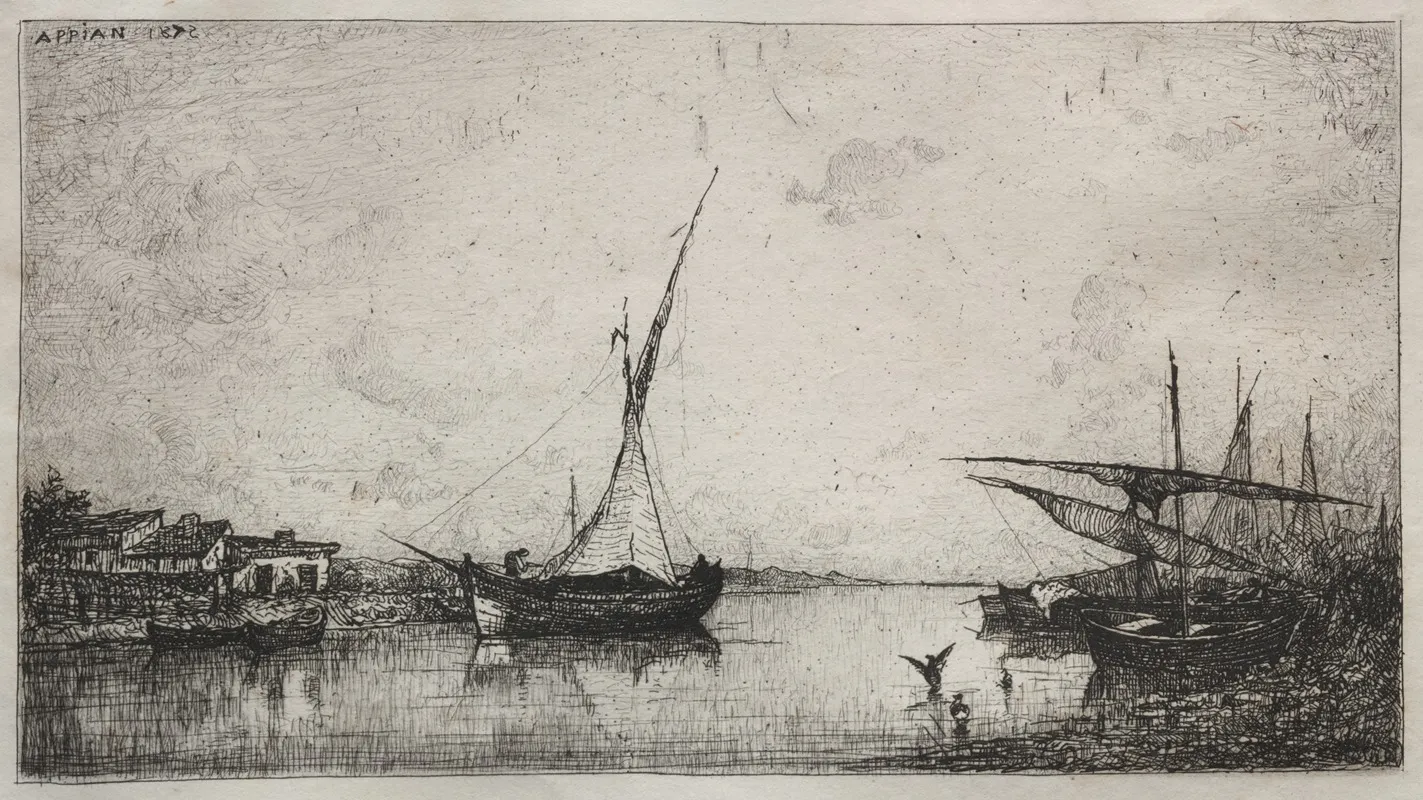 Canal At Martiques