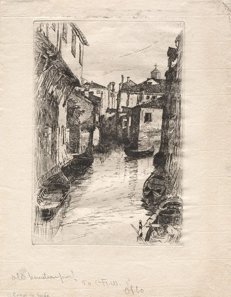 Canal In Venice 7