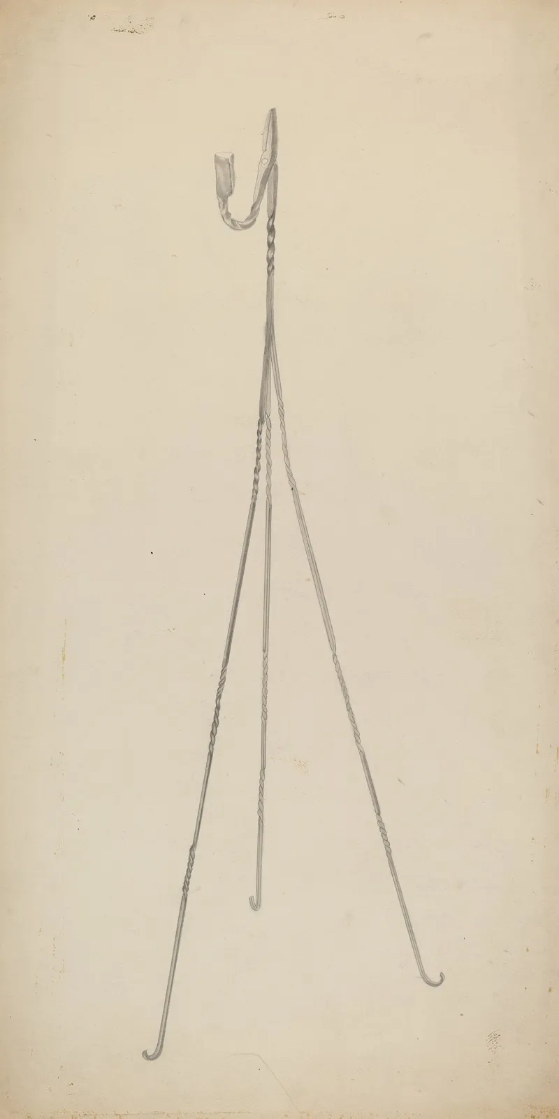 Candle Holder 6 by Benjamin Resnick - Canvas Print