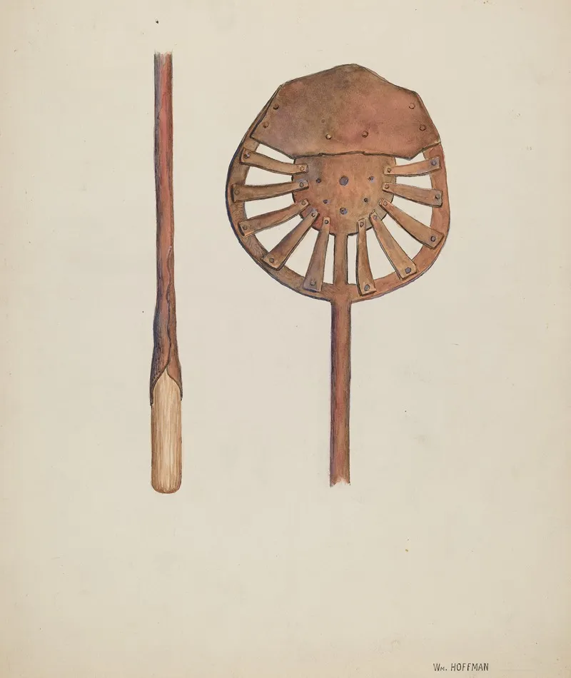 Candle Maker by William Hoffman - Canvas Print