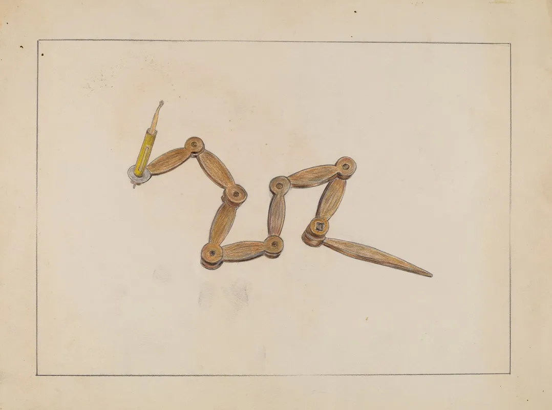 Candlestick 11 by Benjamin Resnick - Canvas Print