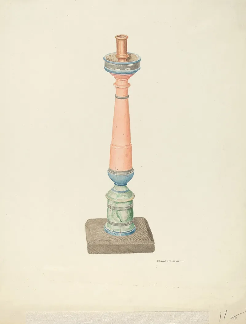 Candlestick Ecclesiastical 3