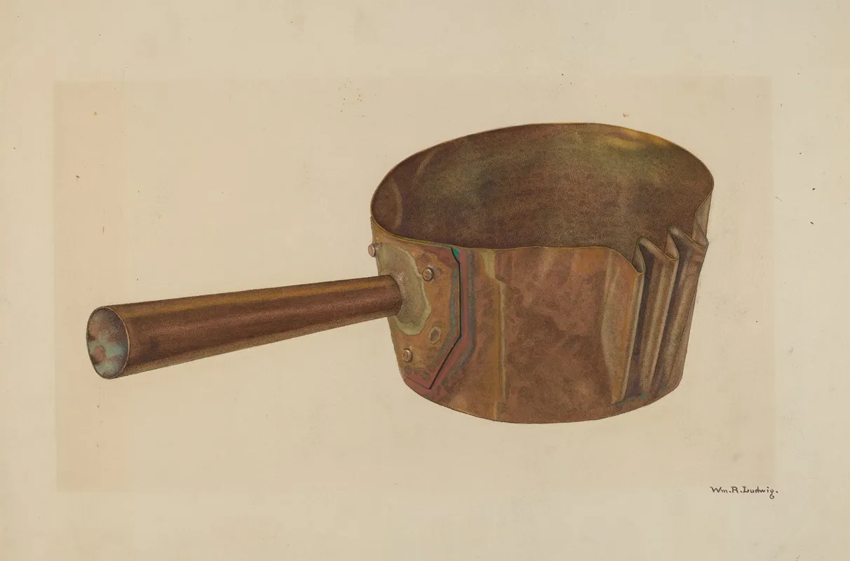 Candy Ladle by William Ludwig - Canvas Print