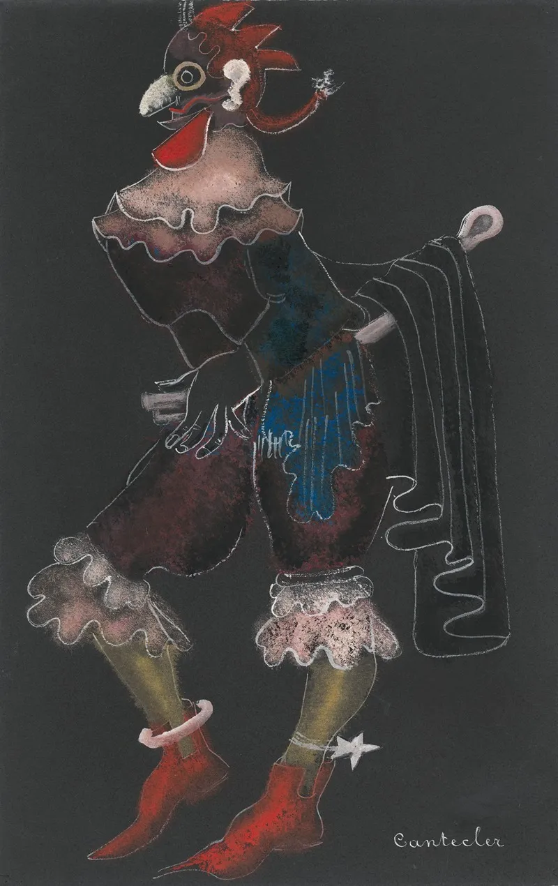 Cantecleer De Haan by Lon Landau - Canvas Print